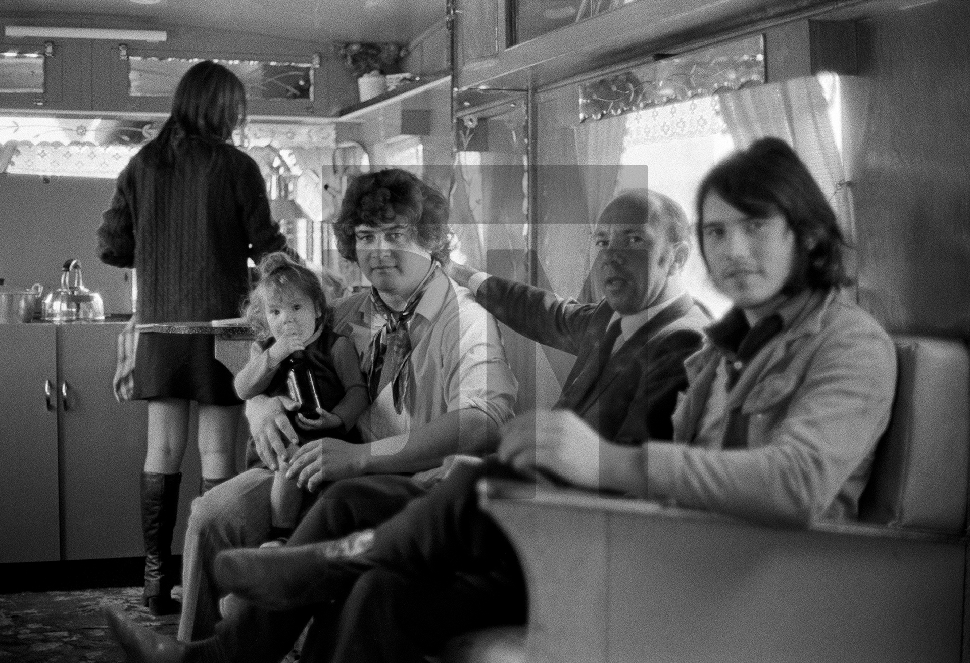 Gypsy and Traveller Site, Stockport. 1971 by Daniel Meadows