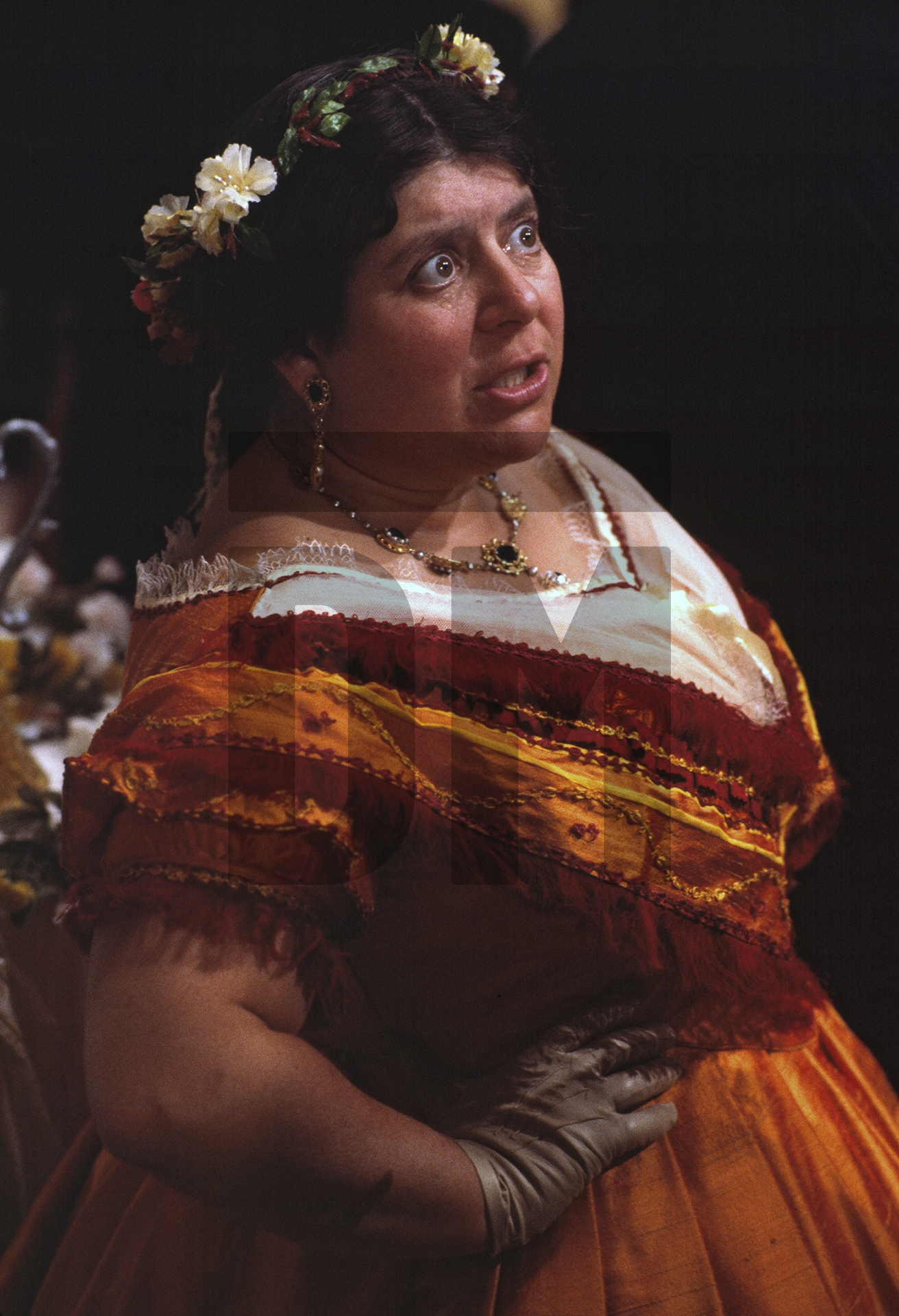 Miriam Margolyes in ‘The Fool’. Sands Films, Rotherhithe. London, 1990 by Daniel Meadows