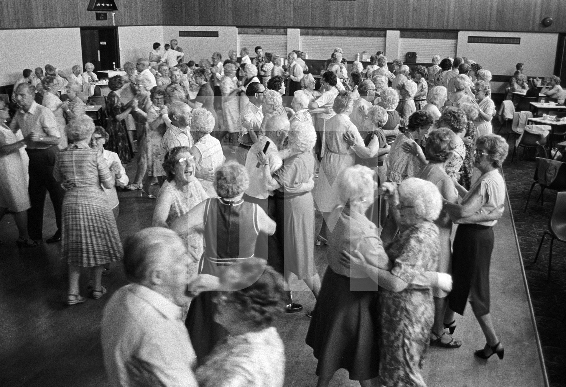 Age Concern Tea Dance, Spennymoor, Co. Durham. August 1981 by Daniel Meadows