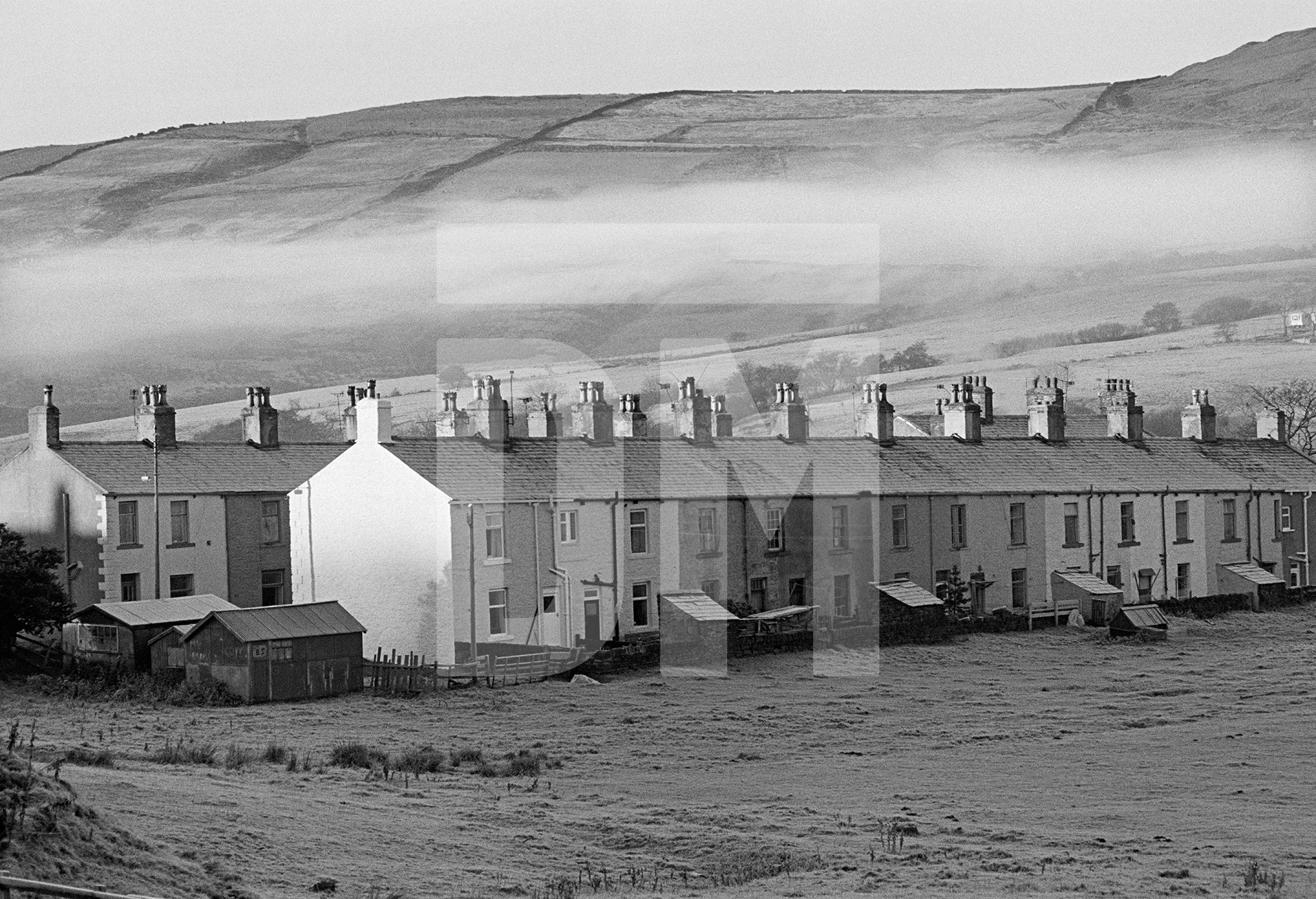 Frosty morning, Rawtenstall, Lancashire. November 1979 by Daniel Meadows