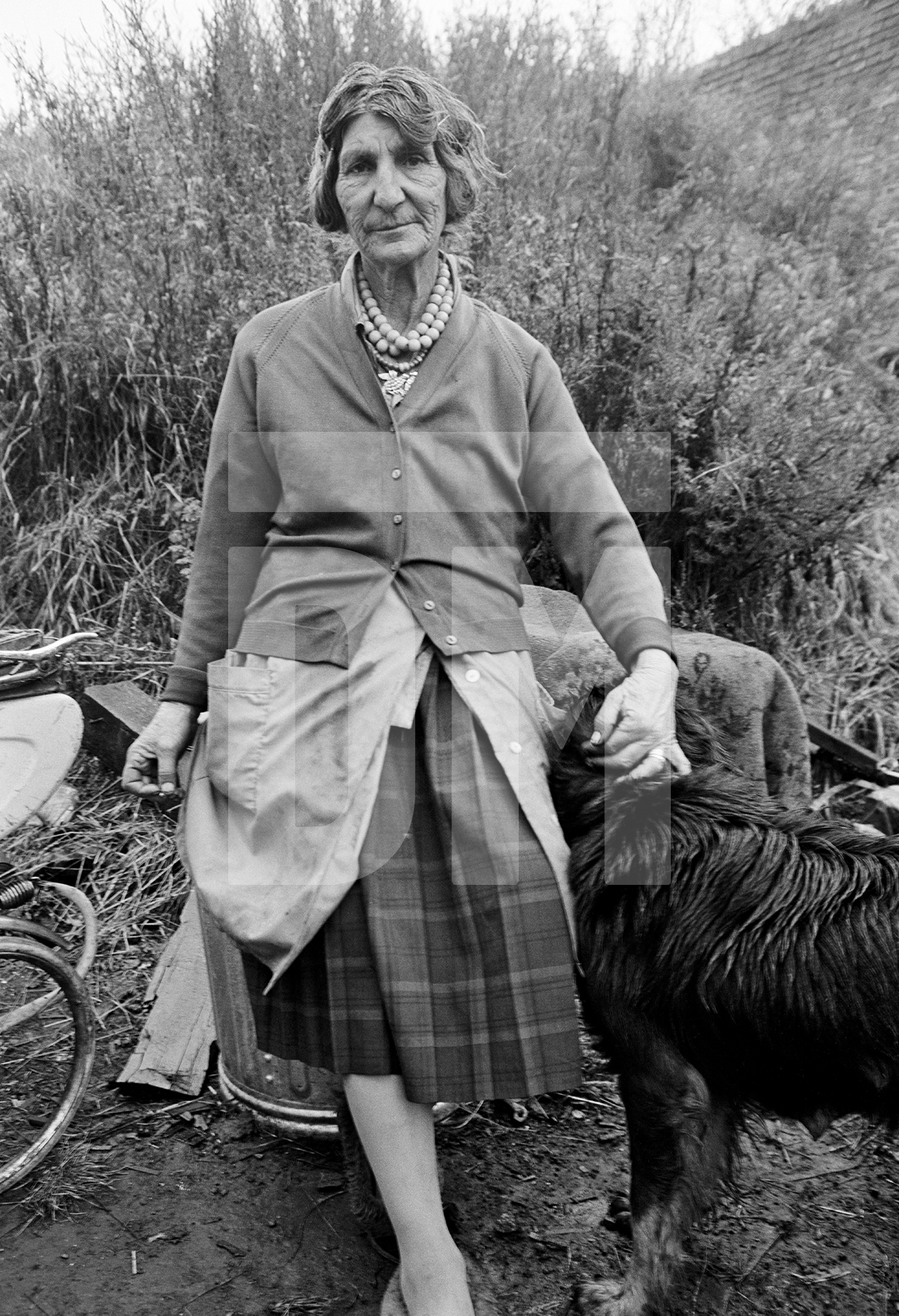 Gypsy and Traveller Site, Stockport. 1971 by Daniel Meadows