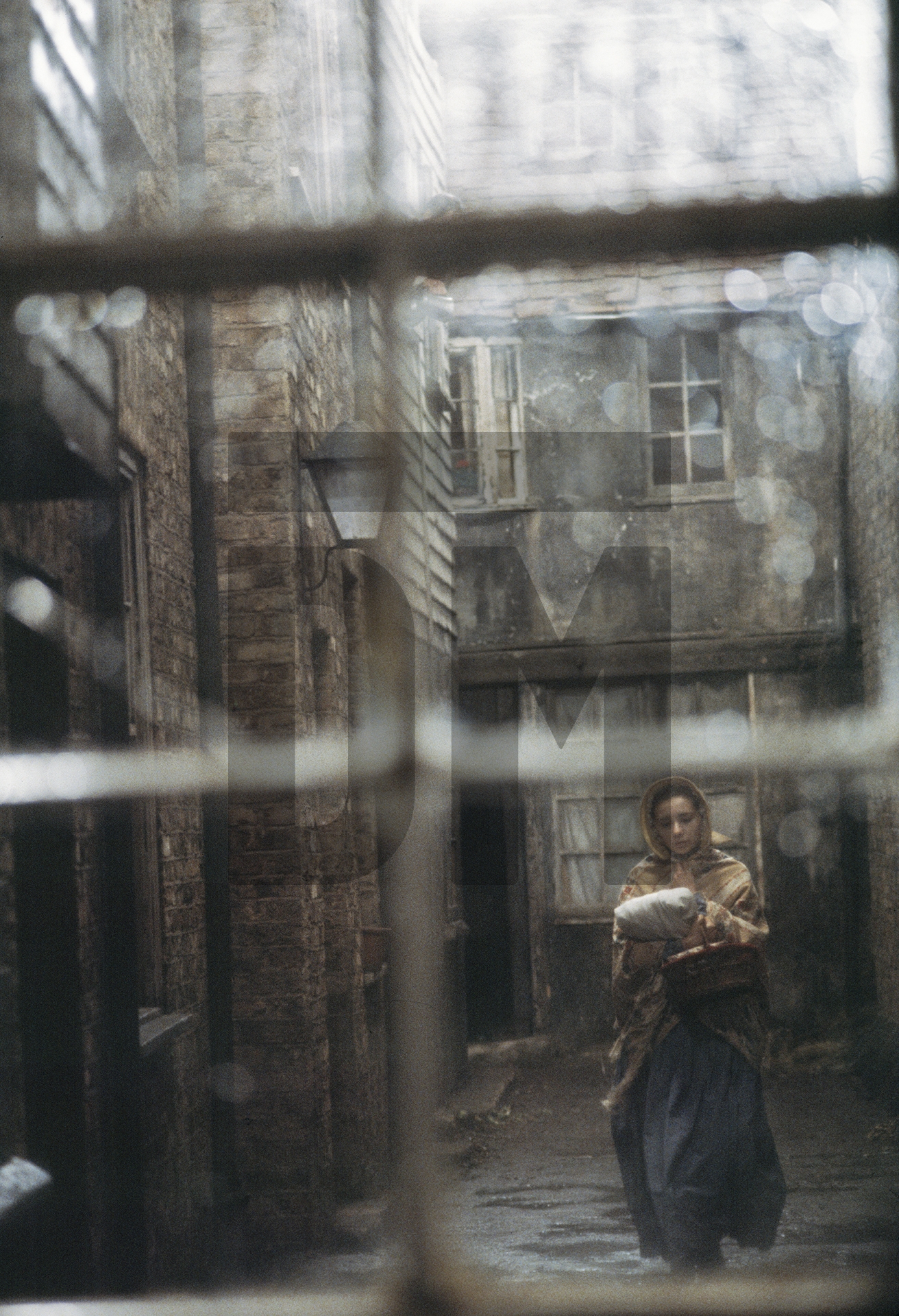 Sarah Pickering [Amy Dorrit] in ‘Little Dorrit’, film adaptation of the Charles Dickens novel. Sands Films, Rotherhithe. London, 1986 by Daniel Meadows