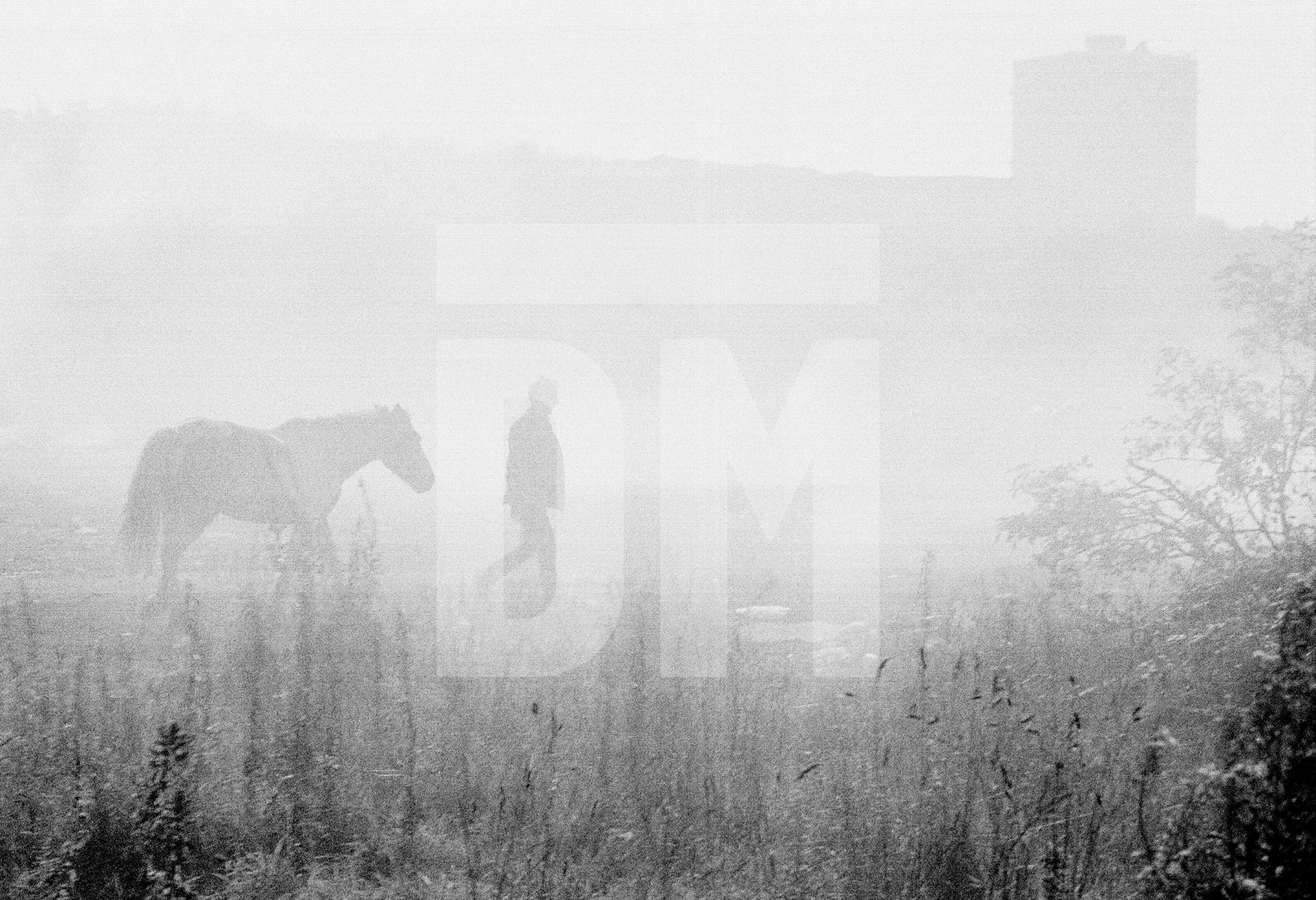 Gypsy and Traveller Site, Stockport. 1971 by Daniel Meadows