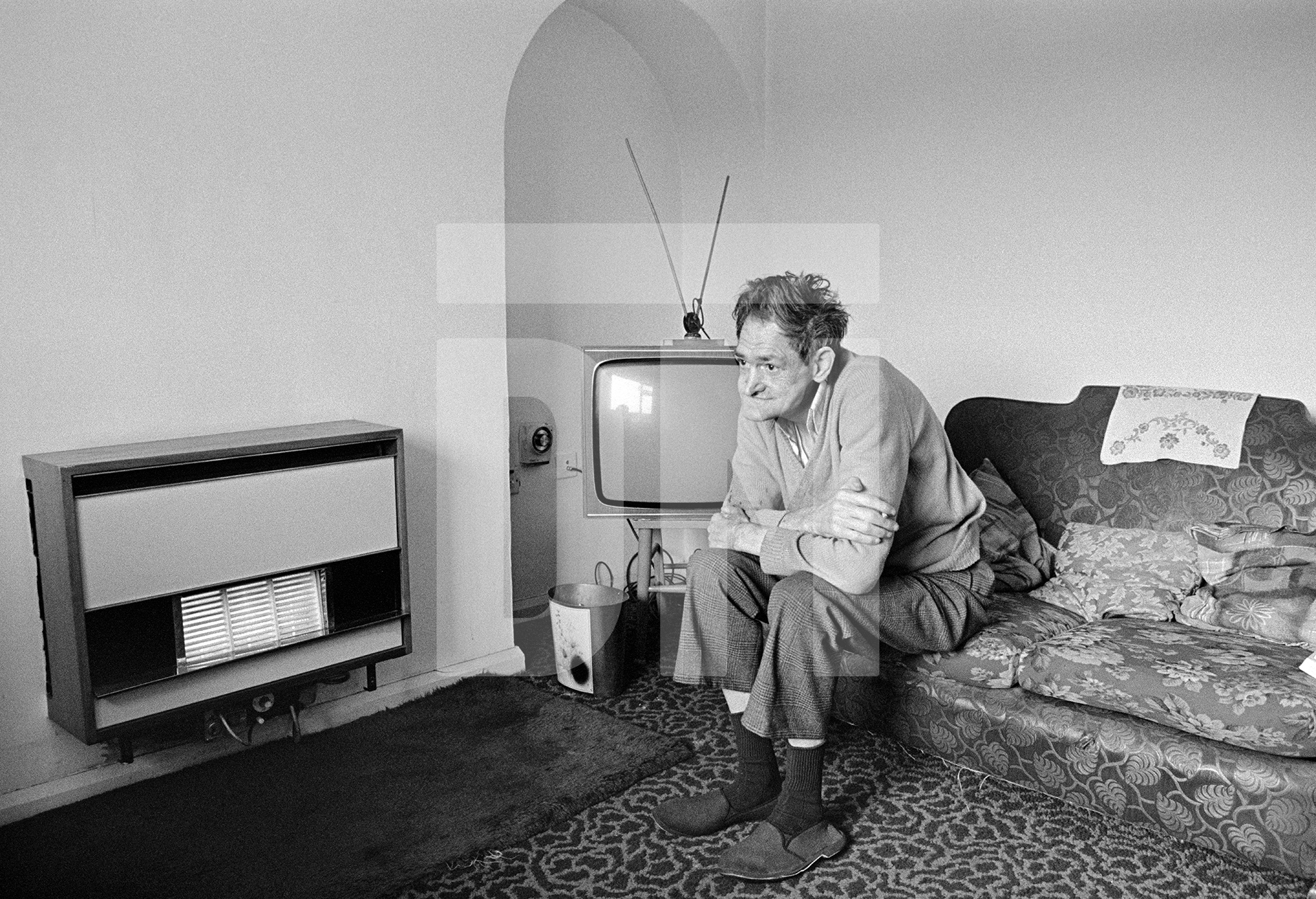 Frank. Spennymoor, Co. Durham. Durham Social Services group living scheme. November 1981 by Daniel Meadows