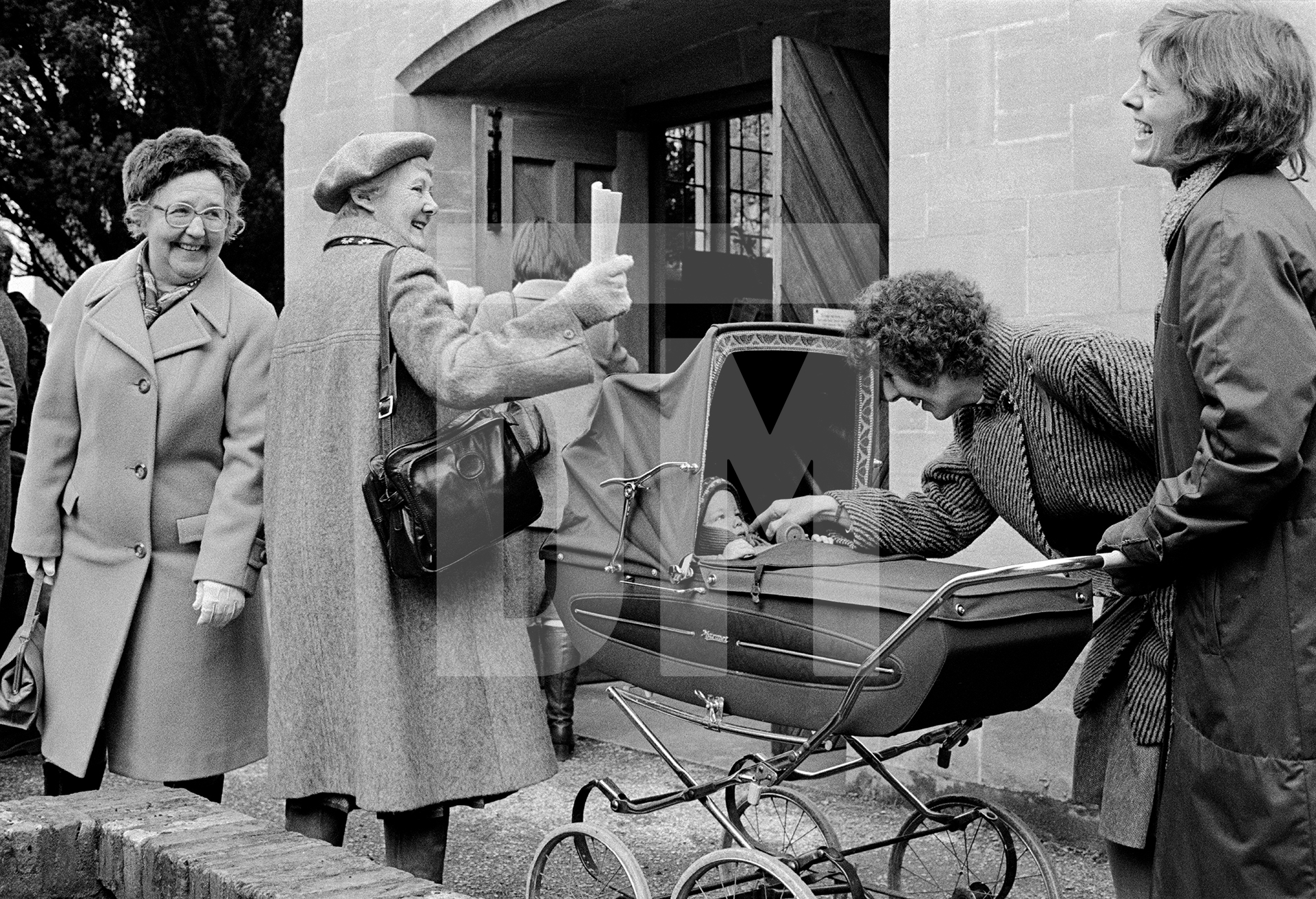 Sunday church, Hayes, Kent. January 1985 by Daniel Meadows