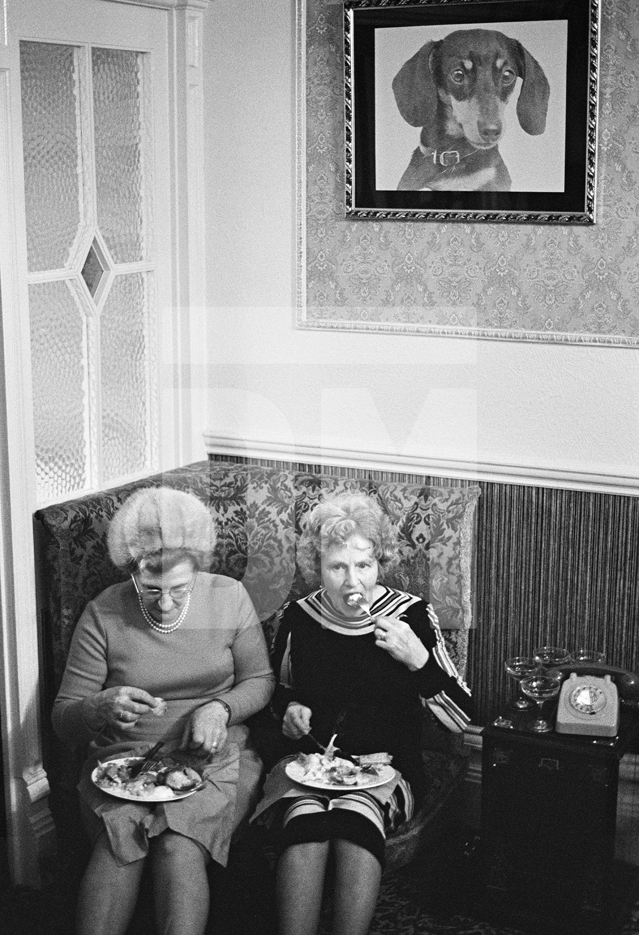 Conservative Party fund-raising lunch, Colne, Lancashire. December 1976 by Daniel Meadows